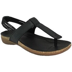 Keen Dauntless Posted T-Strap Sandals Magnet Black Womens 8 UK 5.5 EU 38.5